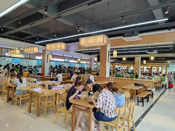 湖北第二師范學院東區食堂